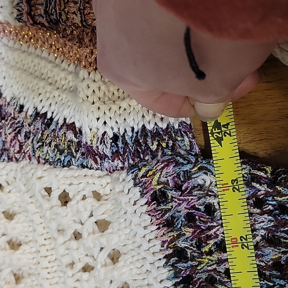 Women's XL beautiful loose knit heavyweight sweater - Picture 4 of 7